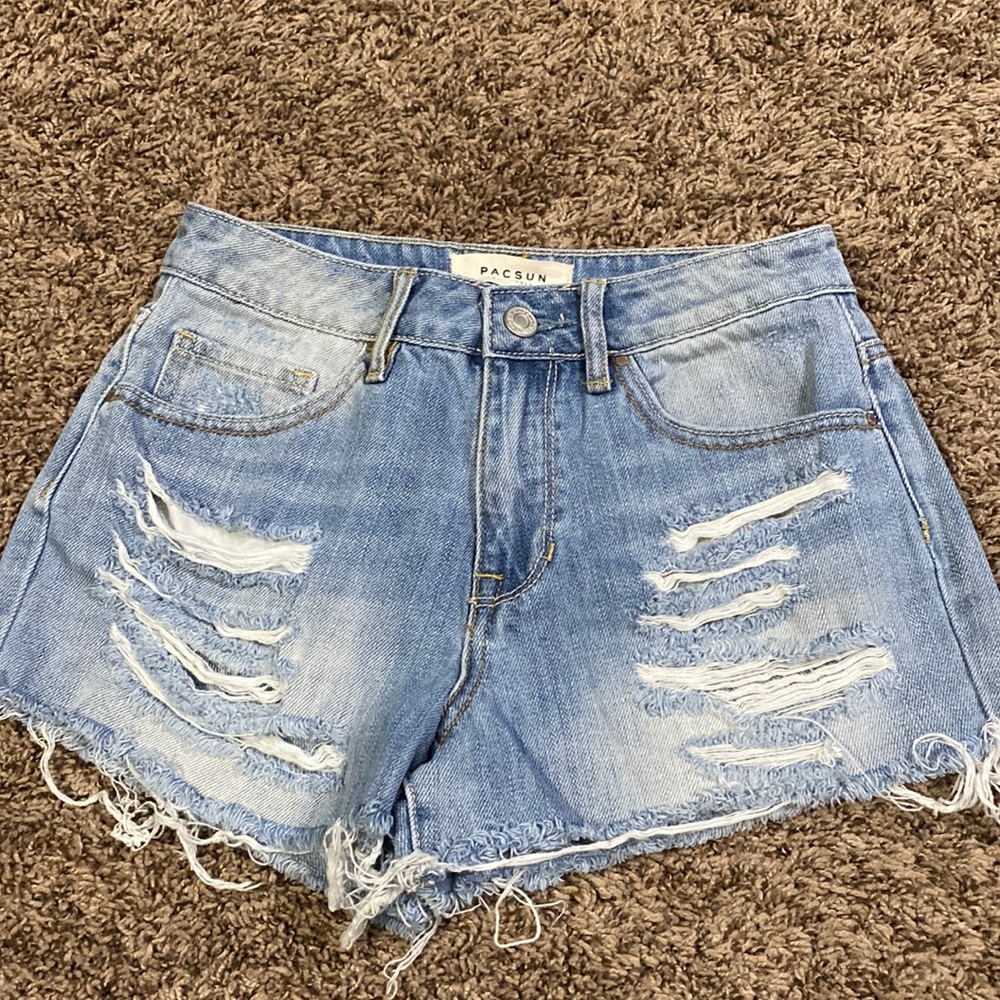 Pacsun denim shorts, size 23